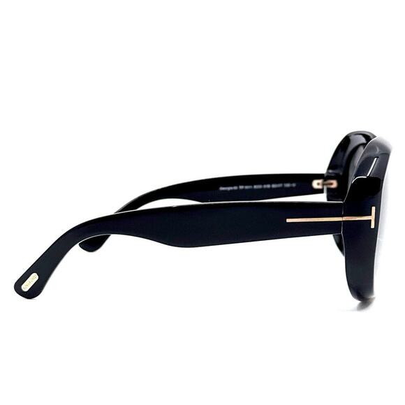 New, TOM FORD Georgia-02 Sunglasses TF1011 01B Authentic main image 9